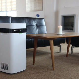 airdog x5 is placed in a modern living room 