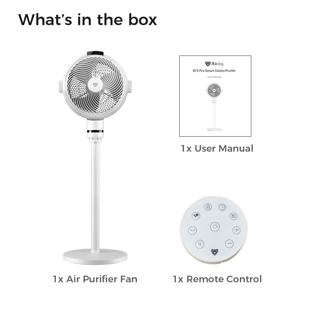 Airdog Smart Circulating Fan SF3