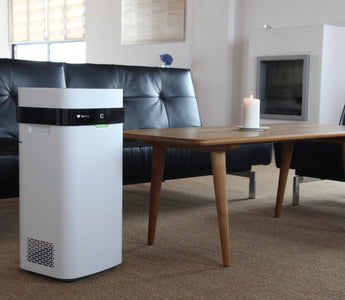 airdog x5 is placed in a modern living room 