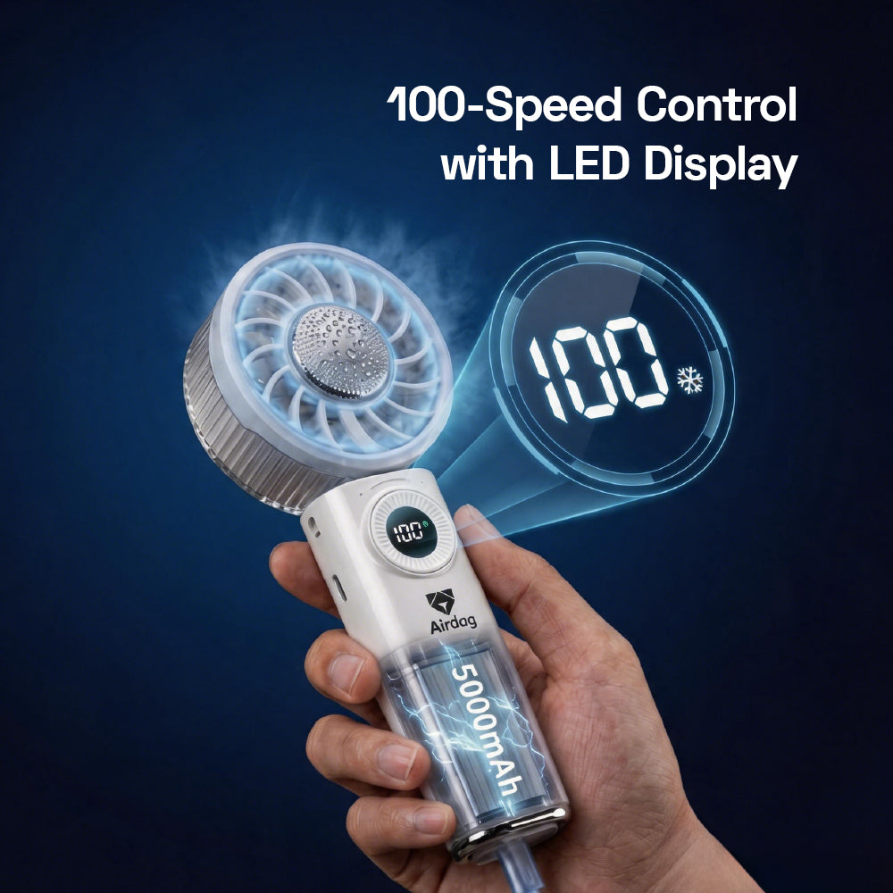 Airdog Handheld Cooling Fan F200