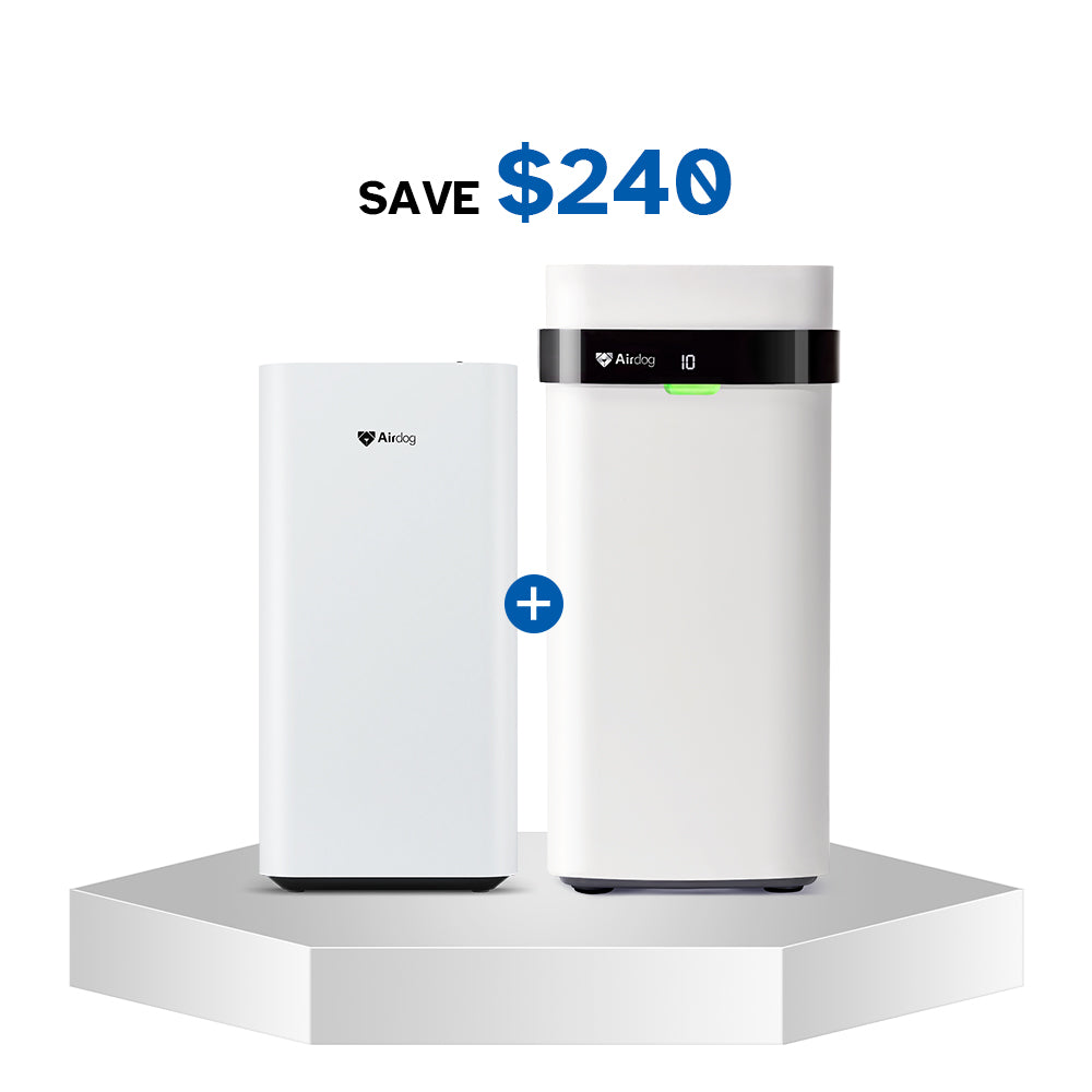 Airdog X3 Air Purifier + Airdog X5 Air Purifier